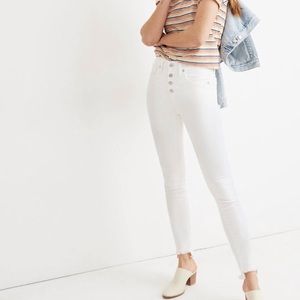 Madewell white jean New without tag